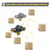 LAFVIN 4WD Mecanum Robot Car for Arduino Robot Car Kit Smart DIY UNO R3 Project