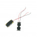 2 x AA 3V Battery Case Holder Wired Black Plastic 