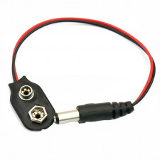 9V Battery buckle 10cm Snap Cable to DC 9V Clip Male Line Battery Adapter For R3 DIY Jack Connector